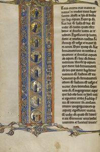 Initiale I - Scènes de la Création du Monde et de la Crucifixion - Unbekannt Unbekannt